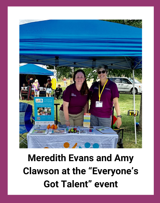 Meredith Evens and Amy Clawson at the Everyones Got Tallent.png